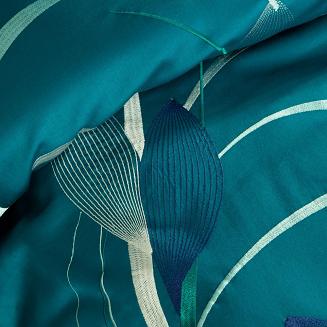 Pościel satynowa ST 160x200 Eurofirany turkusowy