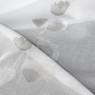 Firana gotowa na przelotkach ISABEL 140x250 Eurofirany biały