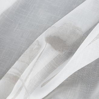 Firana gotowa na przelotkach ISABEL 140x250 Eurofirany biały