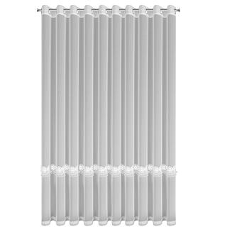 Firana gotowa na przelotkach ISOLA 350x250 Eurofirany biały