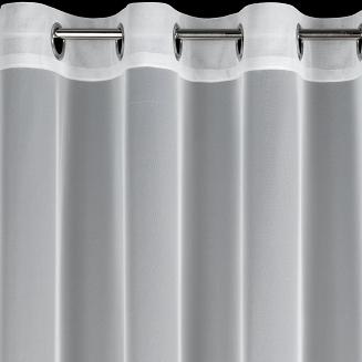 Firana gotowa na przelotkach ISOLA 350x250 Eurofirany biały