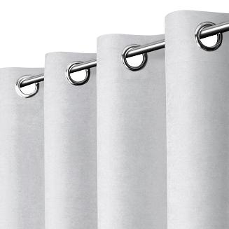 Zasłona gotowa na przelotkach DORA Eurofirany biały