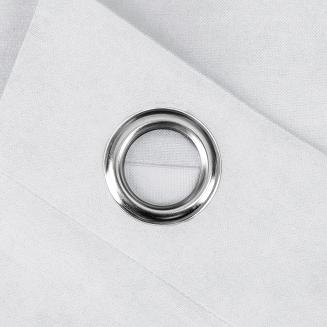 Zasłona gotowa na przelotkach DORA Eurofirany biały