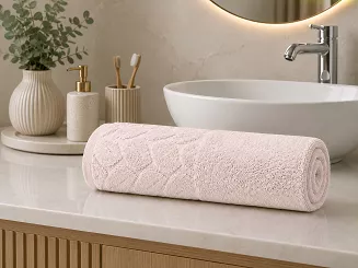 Ręcznik bawełniany MILANO 70x140 różowy