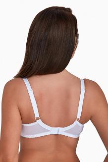 Biustonosz GAIA Semi-Soft Mama 009 do karmienia biały