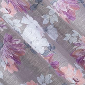 Zasłona gotowa na przelotkach SHERRY 140x250 Eurofirany wielokolorowy