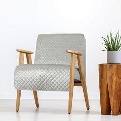 Narzuta dekoracyjna ARIEL 70x160 srebrny