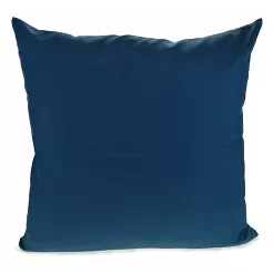 Poszewka satyna bawełniana 40x40 granatowa