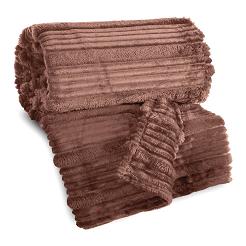 Koc narzuta NINA 150x200 Eurofirany beżowy