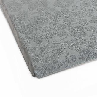 Prześcieradło frotte bez gumki Tulipan 150x205 ZWOLTEX szary GRUBE