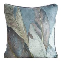 Poszewka dekoracyjna LEN 45x45 Eurofirany zielony