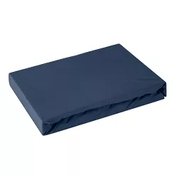 Prześcieradło jersey z gumką  140x200 Design91 granatowy