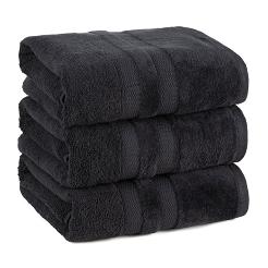 Ręcznik bawełniany PORTO 50x90 Eurofirany czarny