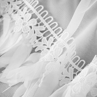 Firana gotowa na przelotkach SYLVI 140x260 Eurofirany biały