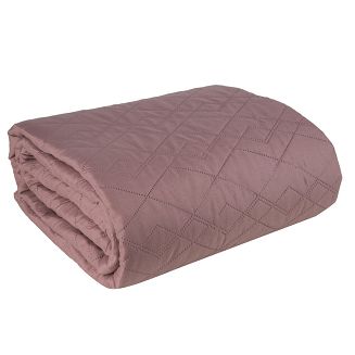 Narzuta dekoracyjna BONI 200x220 ciemnoróżowy
