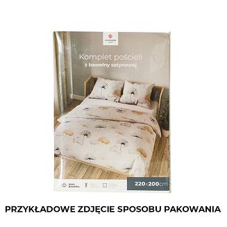 GINKO Komplet pościeli z bawełny satynowej 160x200cm 100079/SAT/000/160200/1
