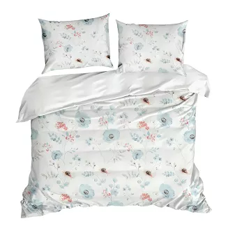 Pościel bawełniana INES 160x200 Design91 biały