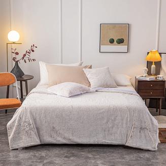 Poszewka dekoracyjna Rabbit 45x45 beżowa futrzana