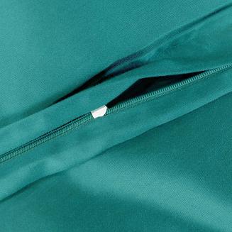 Pościel satyna bawełniana 160x200 Darymex ciemno turkusowa