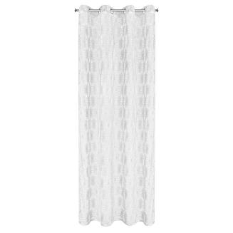 Firana gotowa na przelotkach ROZI 140x250 Eurofirany biały