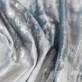 Zasłona gotowa na taśmie TINA 140x270 Eurofirany srebrny