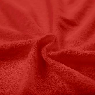 Prześcieradło frotte z gumką 120x200 Darymex czerwony