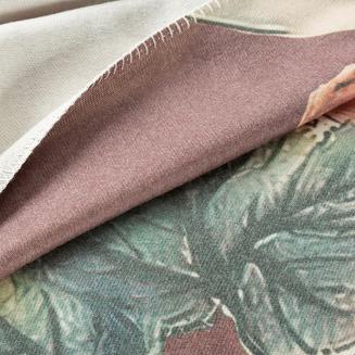 Koc bawełniano-akrylowy CHLOE 150x200 Eurofirany pomarańczowy