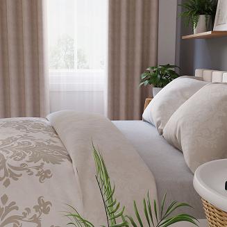 GRACE Komplet pościeli z bawełny satynowej 220x200cm 100056/SAT/000/220200/1