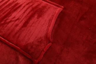 Kocobluza z kapturem Sherpa HOODIE bordowa