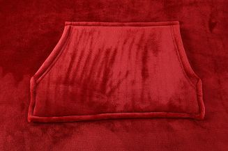 Kocobluza z kapturem Sherpa HOODIE bordowa