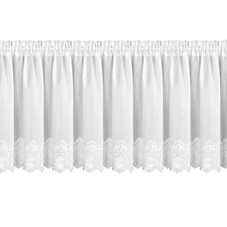Firana gotowa na taśmie SOLA 150x40 Eurofirany biały