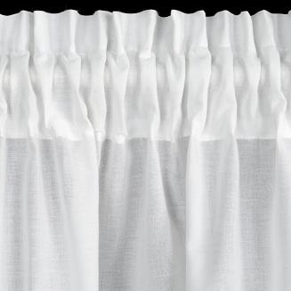 Firana gotowa na taśmie SOLA 150x40 Eurofirany biały