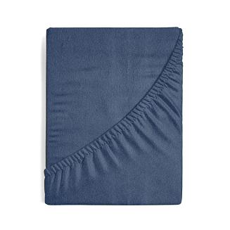 Prześcieradło FROT 200x220 Design91 granatowy