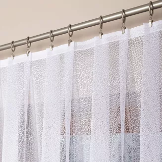 Firanka żakardowa gotowa na żabki MODESTA-1 300x250 biała