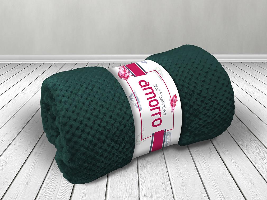 Koc żakardowy Amorro 150x200 Darymex petrolowy