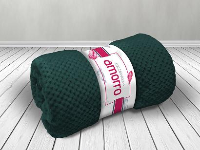 Koc żakardowy Amorro 150x200 Darymex petrolowy