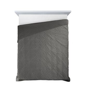 Narzuta dekoracyjna LUIZ 220x240 grafitowy