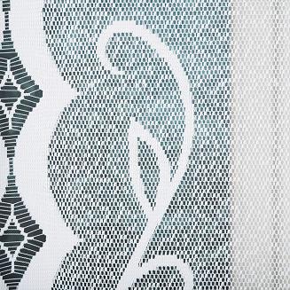 Firanka żakardowa gotowa na żabki EWELINA 300x140 biała