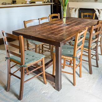 Poduszka na krzesło GAJA 40x40x3 Eurofirany szałwiowy