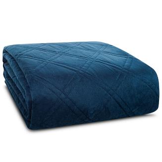 Narzuta dekoracyjna LUIZ 170x210 granatowy