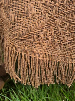 Komplet dekoracyjny narzuta 160x205 + 2x 60x160 ROMBY camel