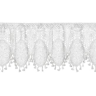 Firana gotowa na taśmie MOLY 130x50 Eurofirany biały