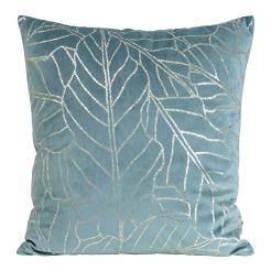 Poszewka dekoracyjna BLINK 45x45 Eurofirany niebieski/jasnozłoty