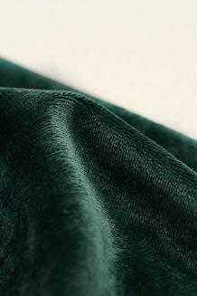 Prześcieradło polarowe z gumką MIŚ Fluffy 180x200 mikrofibra zielone