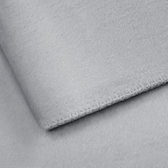 Koc bawełniano-akrylowy MONO 150x200 szary