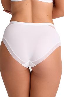 Figi damskie z koronką Paris 1302 biały