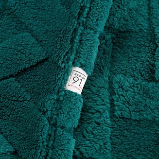 Koc narzuta CARO 150x200 Design91 ciemnozielony