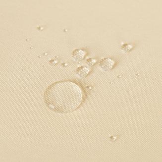 Zasłona gotowa na taśmie GARDENIA 140x240 wodoodporna ogrodowa ciemnokremowa