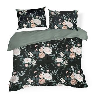 Pościel bawełniana ROSITA1 220x200 Eurofirany czarny