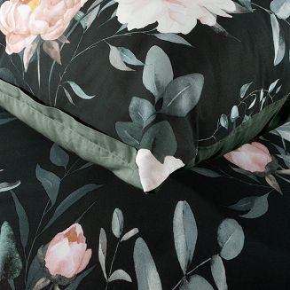 Pościel bawełniana ROSITA1 220x200 Eurofirany czarny